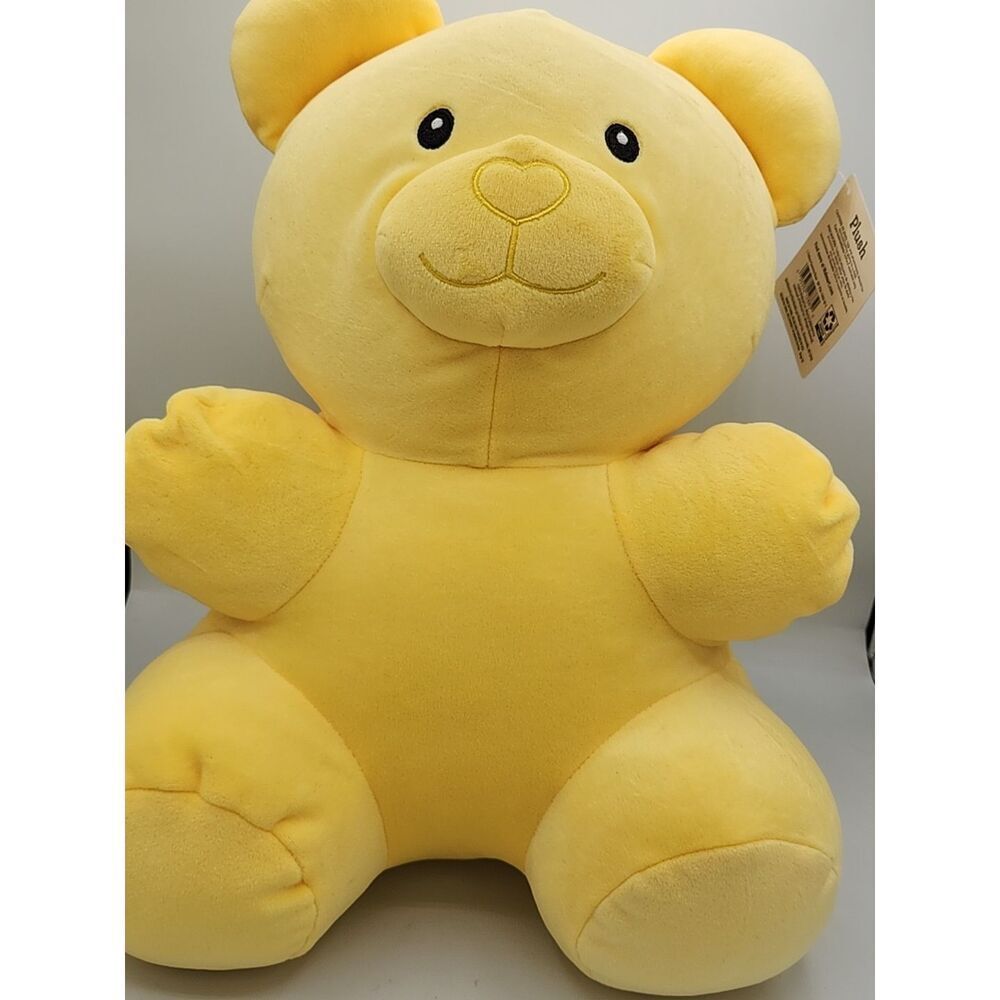 Yellow Gummy 16" Bear Plush Way To Celebrate
